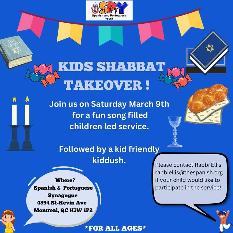 Banner Image for Kids Shabbat Takover!