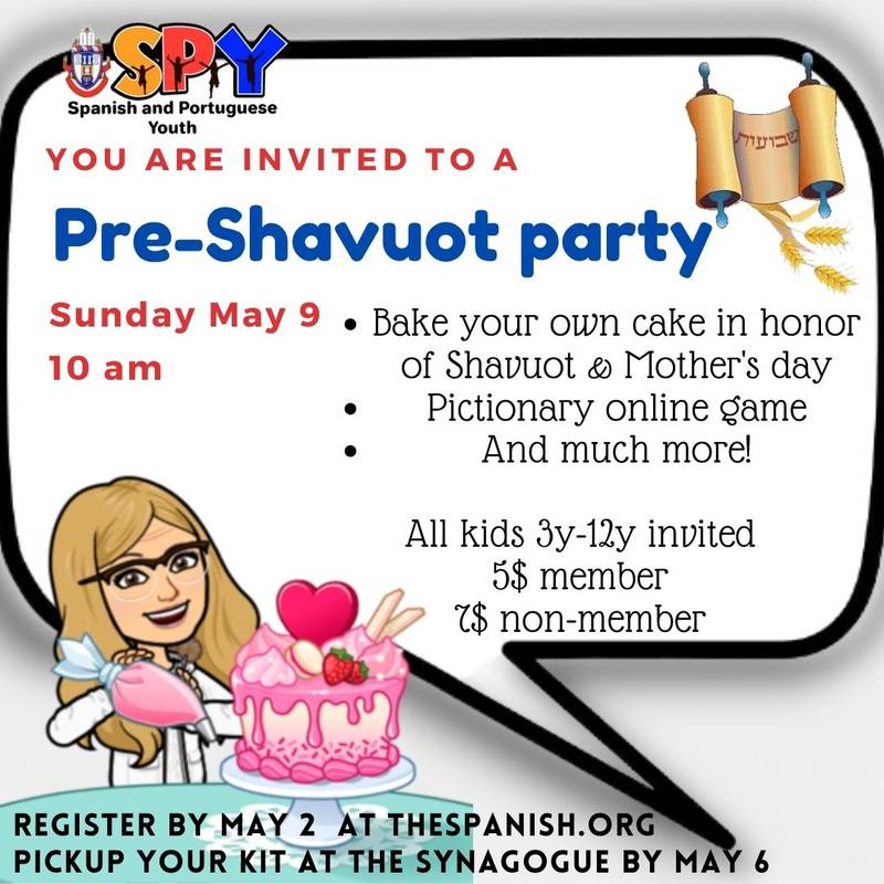 Banner Image for SPY Pre-Shavuot Party