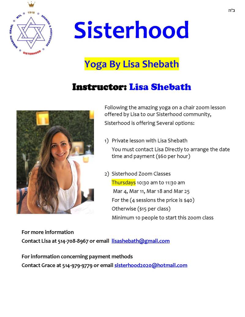 Banner Image for Sisterhood Yoga Class by Lisa Shebath