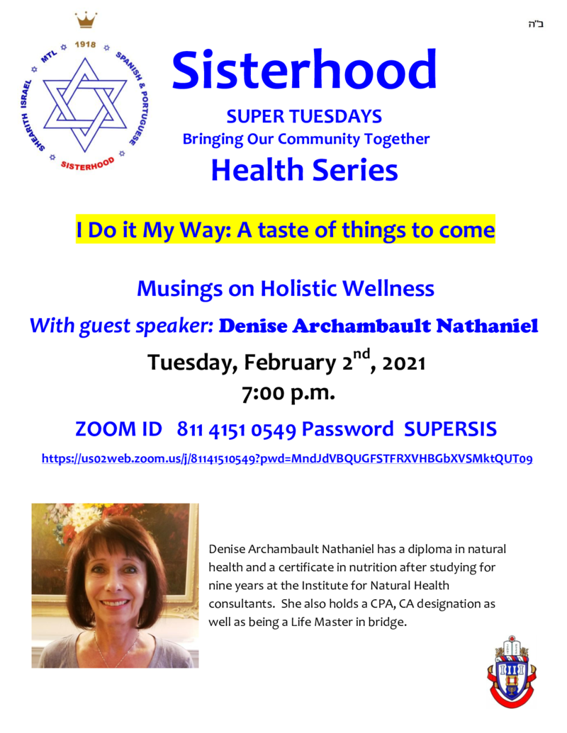 Banner Image for Sisterhood Health Series: Musings on Holistic Wellness