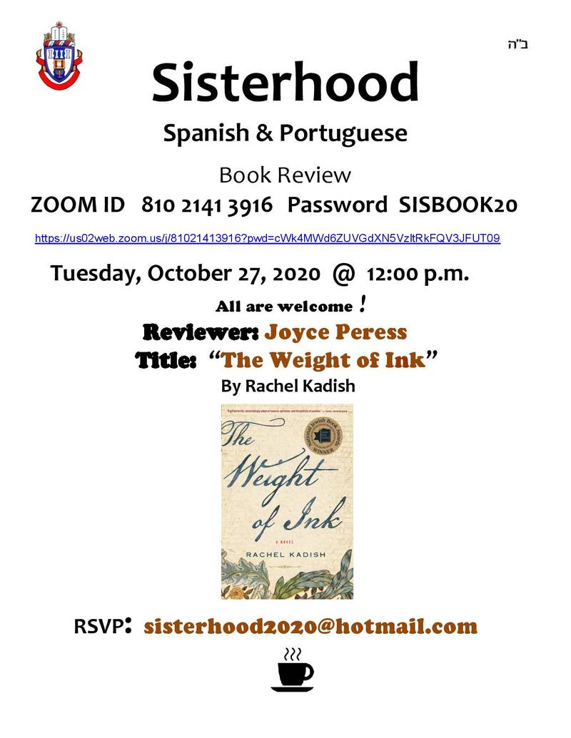 Banner Image for Sisterhood Book Review